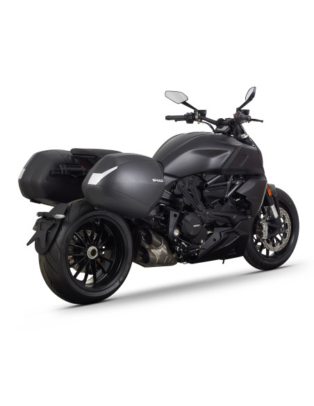 Supports valises latérales SHAD 3P System Ducati Diavel 1260 2019-2024