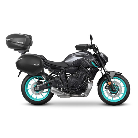 Supports valises latérales SHAD 3P System Yamaha MT 07 2013-2022