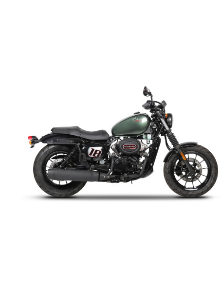 Supports valises latérales SHAD 3P System Hyosung GV 125 Aquila 2018-2023