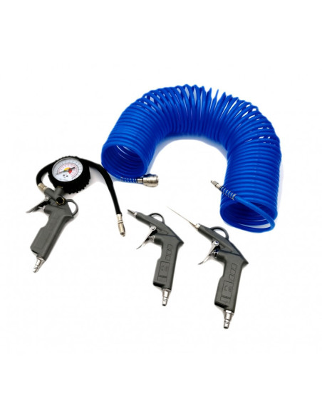 Kit Gonfleur et souflettes avec tuyau 15 mètres