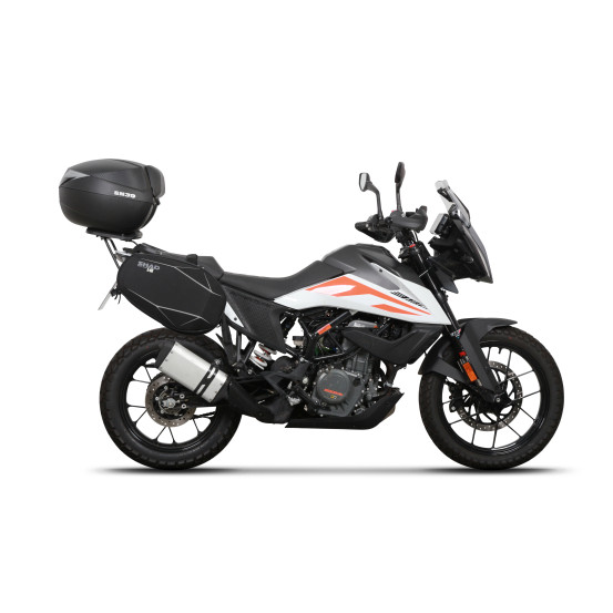 Supports écarteurs sacoches cavalières SHAD SE KTM Duke 390 Adventure 2020-2025
