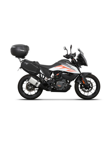 Supports écarteurs sacoches cavalières SHAD SE KTM Duke 390 Adventure 2020-2025