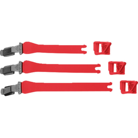 Straps de bottes Thor Radial - Rouge