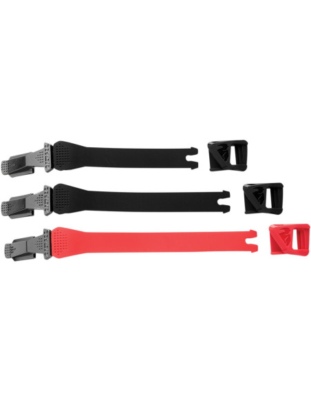 Straps de bottes Thor Radial - Rouge Noir