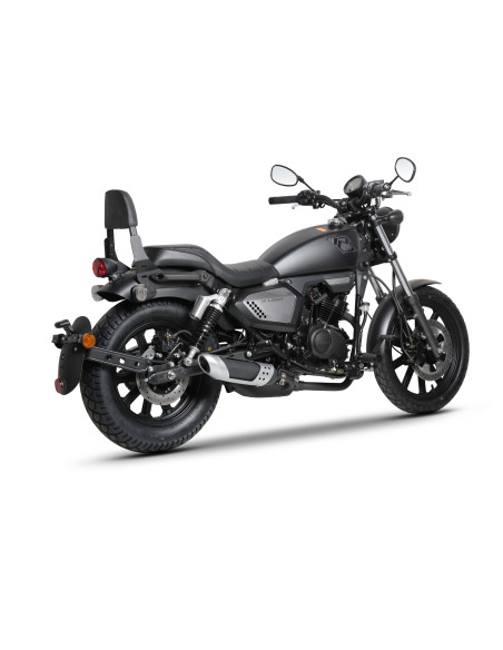 Kit Sissybar dosseret passager SHAD Keeway 125 K-Light 2018-2024