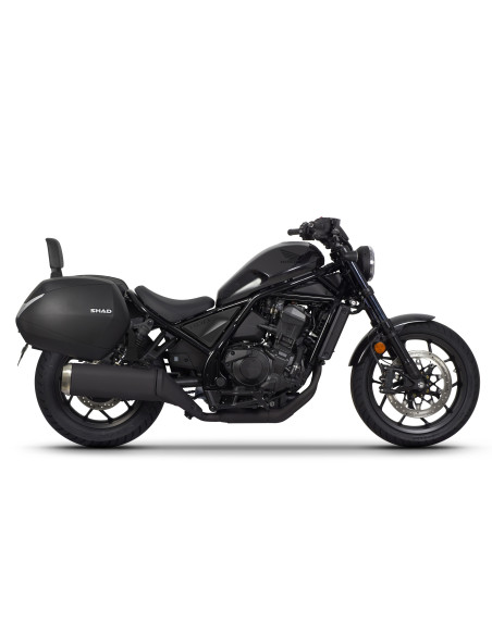 Kit Sissybar dosseret passager SHAD Honda CMX 1000 Rebel