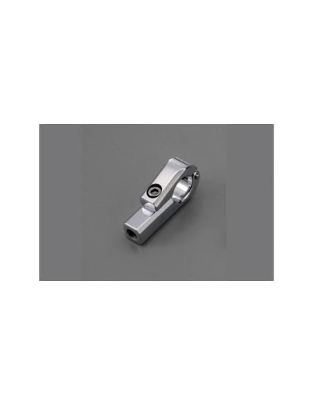 Support pour rétroviseur chromé et fileté M8 DAYTONA - Guidon diamètre 25,4mm - 1 inch