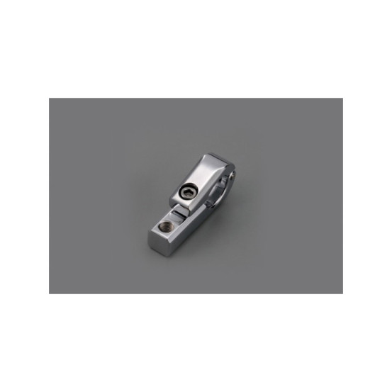 Support pour rétroviseur ou compteur chromé et fileté M8 DAYTONA - Guidon diamètre 25,4mm - 1 inch