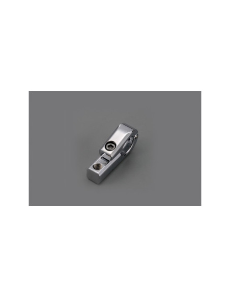 Support pour rétroviseur ou compteur chromé et fileté M10 DAYTONA - Guidon diamètre 25,4mm - 1 inch