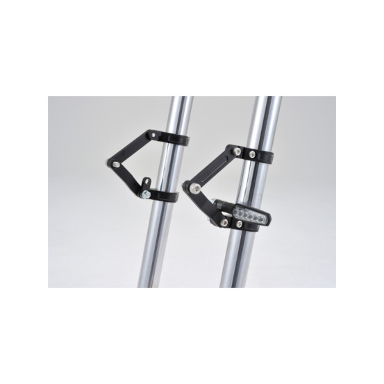 Supports de phare réglables en aluminium DAYTONA - Diamètre fourche 49mm