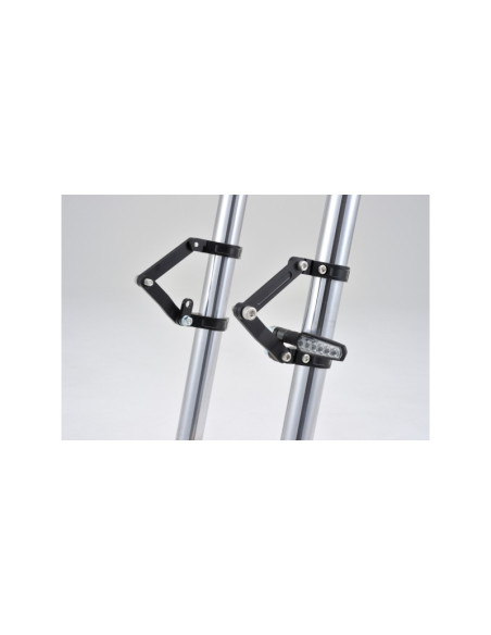 Supports de phare réglables en aluminium DAYTONA - Diamètre fourche 49mm
