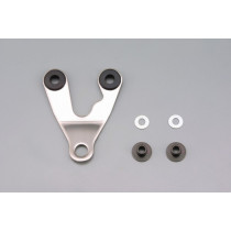 Support anti-vibrations inox pour compteur VELONA 60mm - Support incliné dans l'axe de 10°