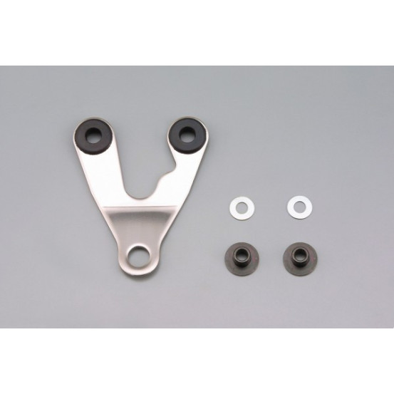 Support anti-vibrations inox pour compteur VELONA 60mm - Support incliné dans l'axe de 10°