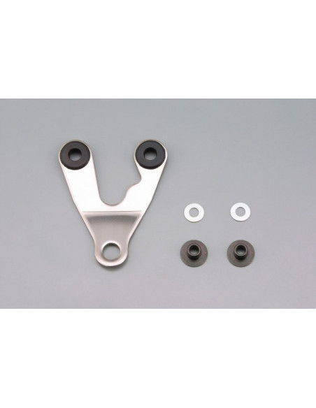 Support anti-vibrations inox pour compteur VELONA 60mm - Support incliné dans l'axe de 10°