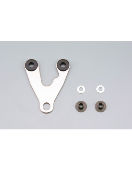 Support anti-vibrations inox pour compteur VELONA 60mm - Support droit