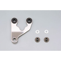 Support anti-vibrations inox pour compteur VELONA 60mm - Support incliné de 10° fixation droite
