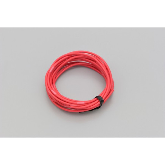 Fil électrique rouge 2m DAYTONA - AVS0.5 - AWG20