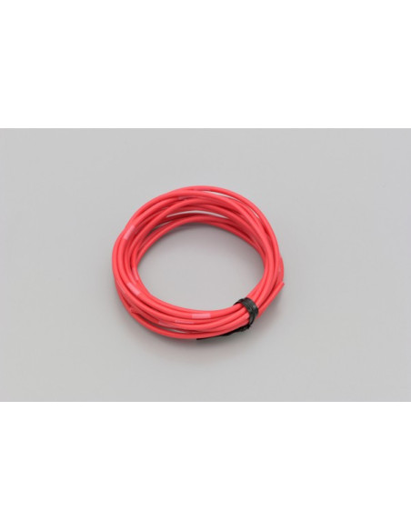 Fil électrique rouge 2m DAYTONA - AVS0.5 - AWG20