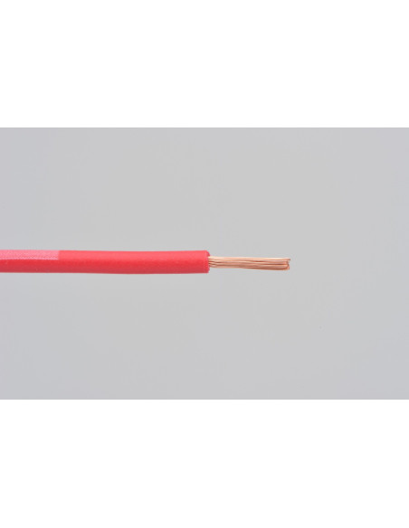 Fil électrique rouge 2m DAYTONA - AVS0.5 - AWG20