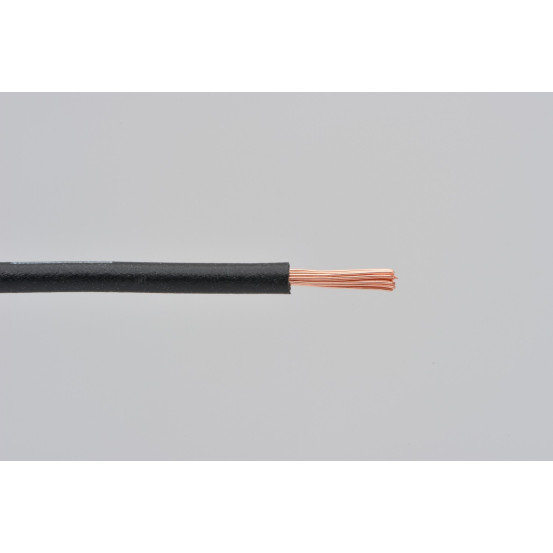 Fil électrique noir 2m DAYTONA - AVS0.5 - AWG20