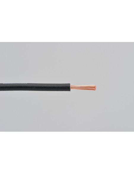 Fil électrique noir 2m DAYTONA - AVS0.5 - AWG20
