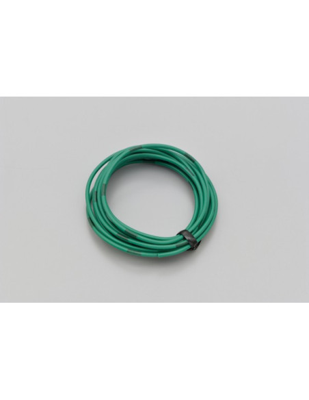 Fil électrique vert 2m DAYTONA - AVS0.5 - AWG20