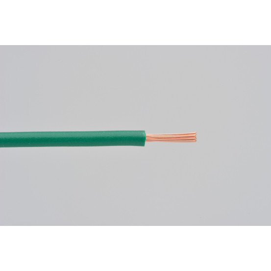 Fil électrique vert 2m DAYTONA - AVS0.5 - AWG20
