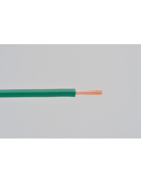 Fil électrique vert 2m DAYTONA - AVS0.5 - AWG20