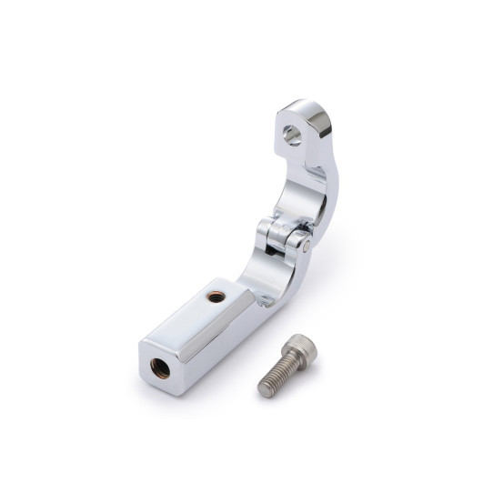 Support pour rétroviseur chromé et fileté M8 DAYTONA - Guidon diamètre 22,2mm