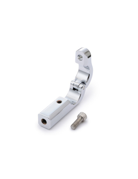 Support pour rétroviseur chromé et fileté M8 DAYTONA - Guidon diamètre 22,2mm