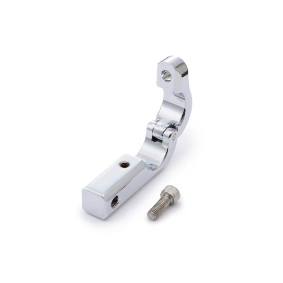 Support pour rétroviseur ou compteur chromé et fileté M8 DAYTONA - Guidon diamètre 22,2mm