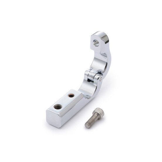 Support pour rétroviseur ou compteur chromé et fileté M8 DAYTONA - Guidon diamètre 22,2mm
