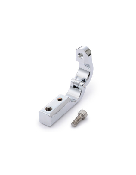 Support pour rétroviseur ou compteur chromé et fileté M8 DAYTONA - Guidon diamètre 22,2mm