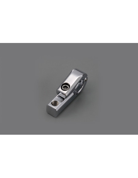 Support pour rétroviseur ou compteur chromé et fileté M10 DAYTONA - Guidon diamètre 22,2mm