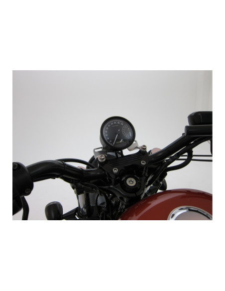 Support pour compteur DAYTONA VELONA60 ou VELONA80 - Entraxe de montage de 63mm à 112mm