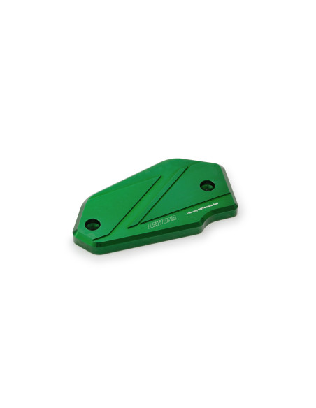 Couvercle de maitre cylindre de frein avant CNC vert DAYTONA - KAWASAKI Z650 - Z900