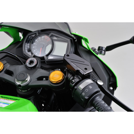 Couvercle de maitre cylindre de frein avant CNC noir DAYTONA - KAWASAKI Z650 - Z900