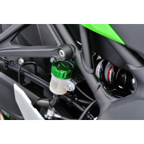 Couvercle de maitre cylindre de frein arrière CNC vert DAYTONA - Diamètre 42mm - KAWASAKI Z650 - Z900