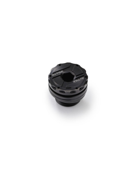 Bouchon de carter remplissage huile pré-percé M20xP2.5 DAYTONA - Aluminium CNC noir