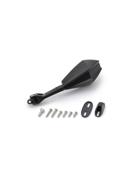Rétroviseur gauche homologué D-MIRROR-11 en aluminium et ABS DAYTONA