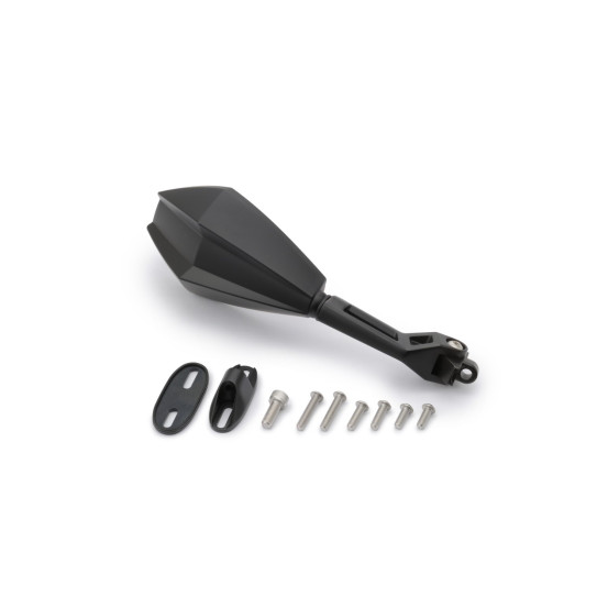 Rétroviseur droit homologué D-MIRROR-11 en aluminium et ABS DAYTONA