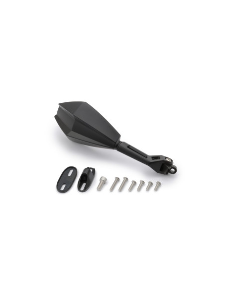 Rétroviseur droit homologué D-MIRROR-11 en aluminium et ABS DAYTONA