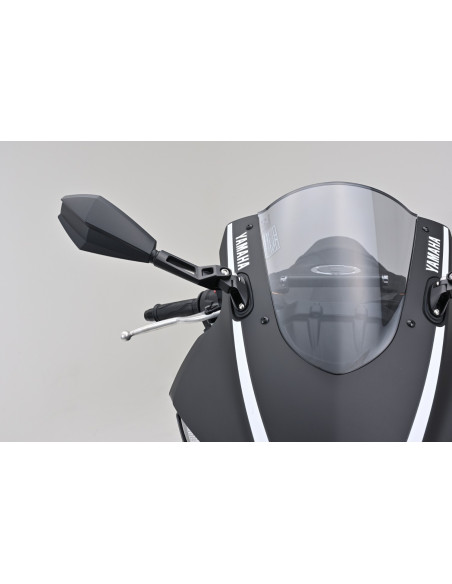 Rétroviseur droit homologué D-MIRROR-11 en aluminium et ABS DAYTONA