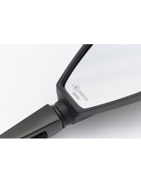 Rétroviseur gauche homologué D-MIRROR-12 en aluminium et ABS DAYTONA