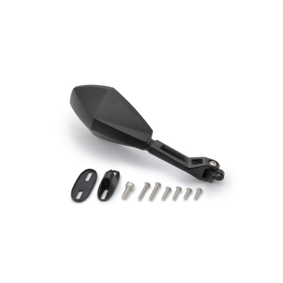 Rétroviseur droit homologué D-MIRROR-12 en aluminium et ABS DAYTONA