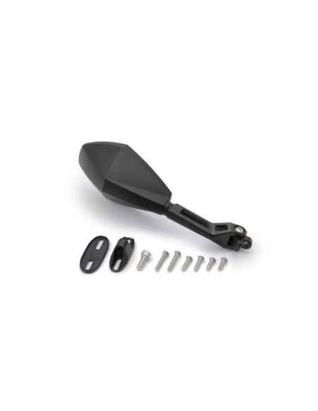 Rétroviseur droit homologué D-MIRROR-12 en aluminium et ABS DAYTONA