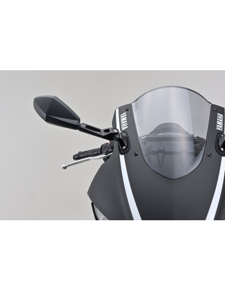 Rétroviseur droit homologué D-MIRROR-12 en aluminium et ABS DAYTONA