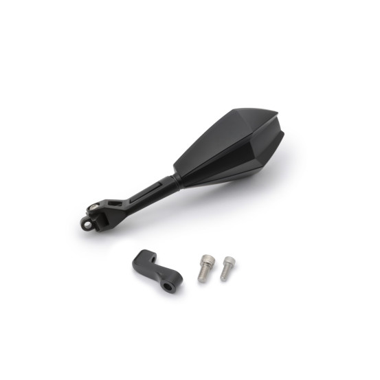 Rétroviseur gauche homologué D-MIRROR-11 en aluminium et ABS DAYTONA