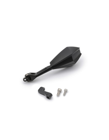 Rétroviseur gauche homologué D-MIRROR-11 en aluminium et ABS DAYTONA