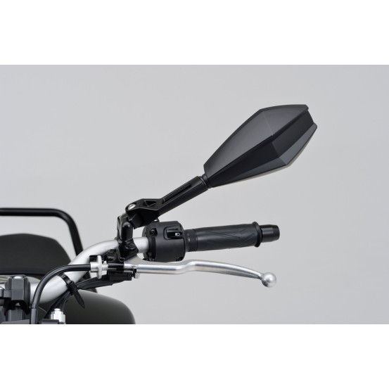 Rétroviseur gauche homologué D-MIRROR-11 en aluminium et ABS DAYTONA